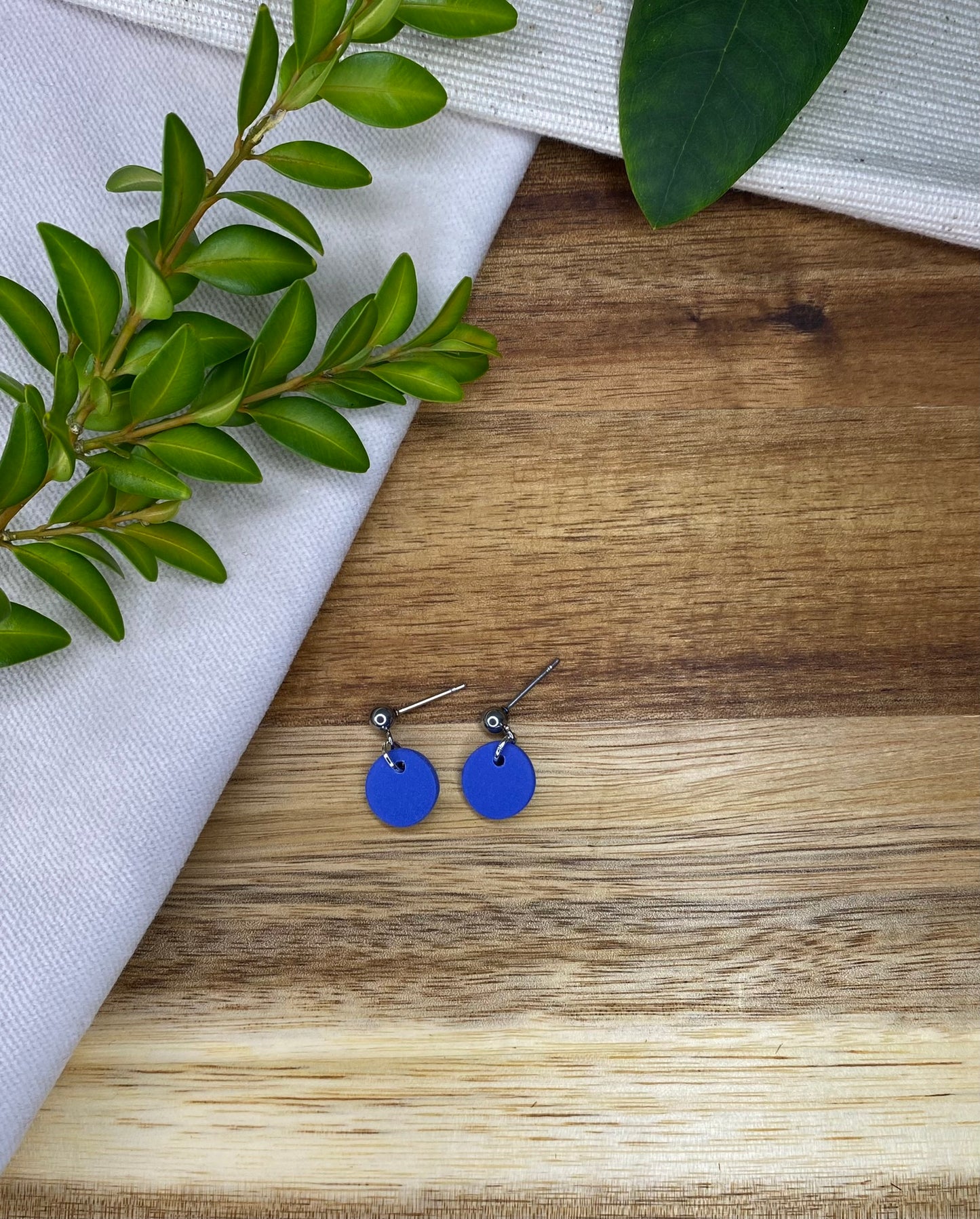 Dinky dangles - cornflower blue